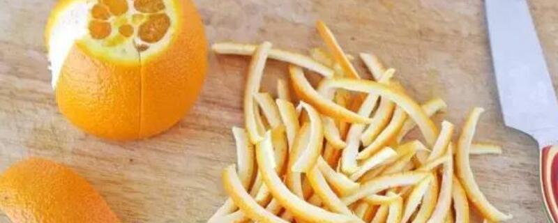 橙子皮如何做花肥