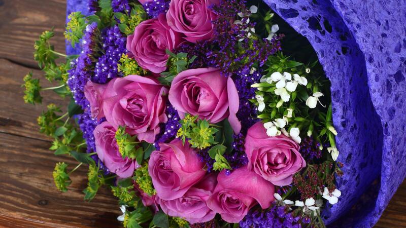 紫玫瑰花语
