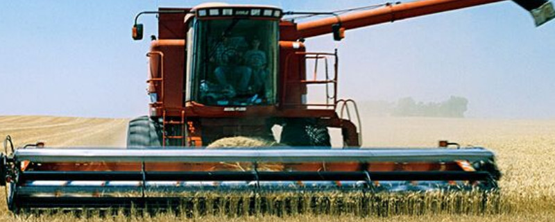 小麦收割机工作原理 发财农业网
