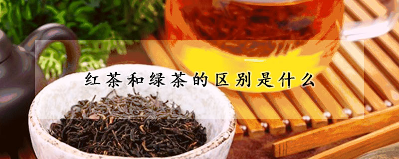 红茶和绿茶的区别是什么