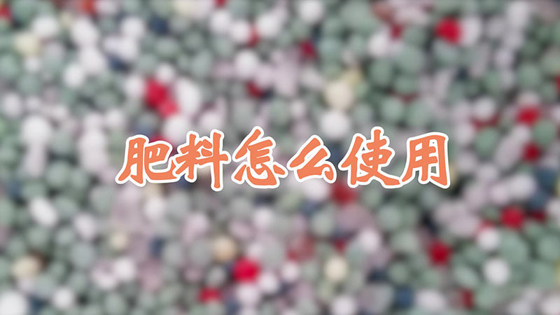 肥料怎么使用