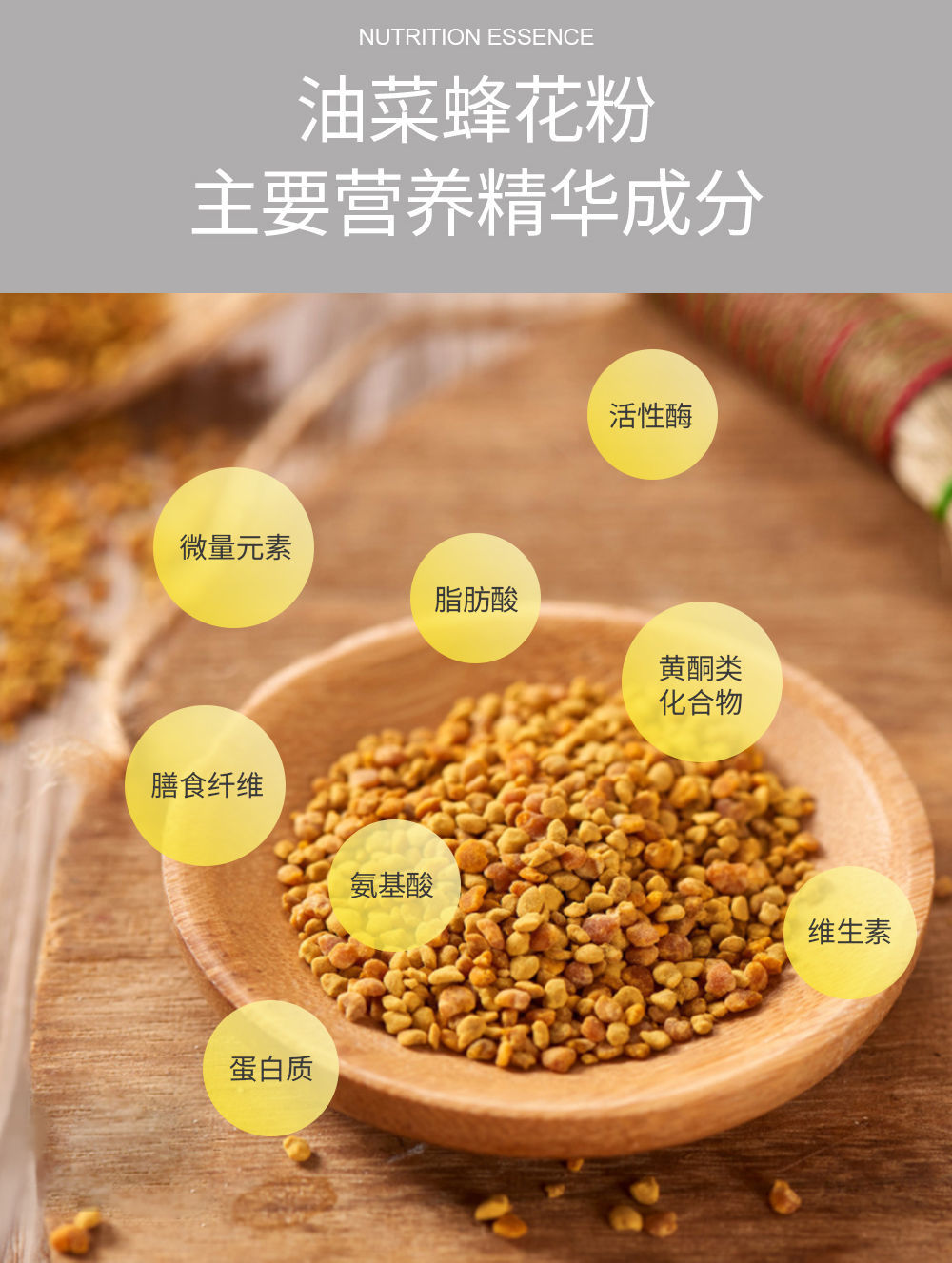 油菜花粉:小小颗粒,大大功效,全面解析其作用与益处