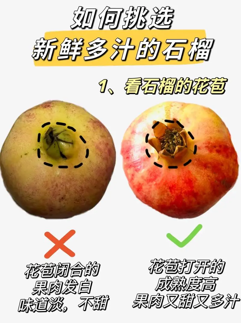 石榴挑选秘籍:五招教你选出最甜美味